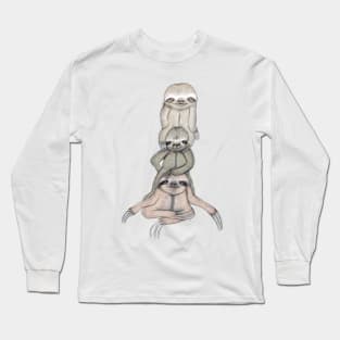 Sloth Totem Long Sleeve T-Shirt